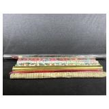 Trash Bin with Various Wrapping Paper
