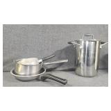 Pots(3), Pan