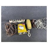 Power Strip, Vintage Phone, Power Cords