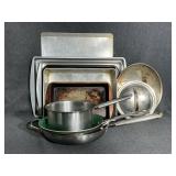 Baking Pans, Sauce & Frying Pan