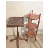 Wooden Plant Stands(2)