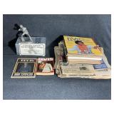Pewter Elvis Statuette,Magazineï¿½s, Newspaperï¿½s