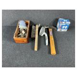 Hammer, Lightbulbs, Brushes