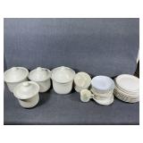 Pfaltzgraff Stoneware Canisters & Dishes