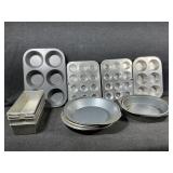 Baking Pans- Muffin, Cake, Pie, Bread
