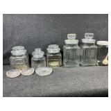Glass Canisters {6}