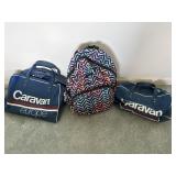 Backpack and Heavy Plastic Plastic Caravan Bags