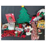 Lidded Box Of Christmas Decor