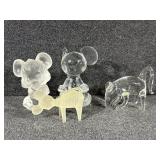 Glass Animal Figurines