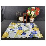 Floral Table Runner, Paper Flowers