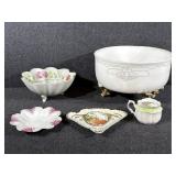 Nippon China Bowl, Footed China Bowl