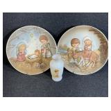 Little Bible Friends Collectible Plates (2)