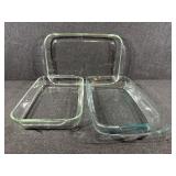 Pyrex Casserole Dishes (3)