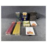 Various Candles:Scented, Votive, Candlestick