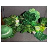 St, Patrick Day Decorations In A Tub