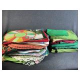 Tablecloths, Assorted Doylees and Placemats