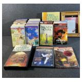 Assorted Books (27), King Tut DVD, Baseball DVD,