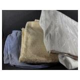 Blue Blanket, Cream Blanket, White Blanket