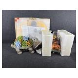 Solar Powered Decorations:Turtle, Harvest Cats,