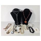 Faux Pearl and Beaded Necklaces(13)