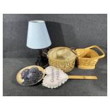 Table Lamp, Baskets(2)