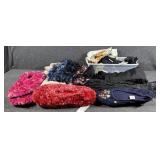 Slippers, Scarves,