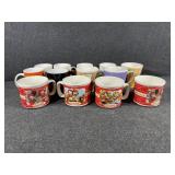 Campbell coffee mugs (4)