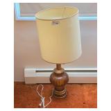Orange Glass Table Lamp