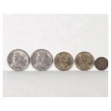 1971 Kennedy Half Dollar, 1983 Kennedy Half