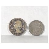 1941 Quarter, Buffalo Nickel
