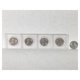 1979 Susan B. Anthony Dollar Coins(5)