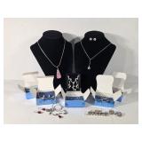 Womens Necklace and Earring Sets(9)