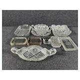 Cut Glass Candy Dishes