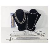 Silver Tone Necklaces