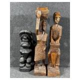 Wooden African People(2), Tiki God