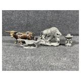 Small Metal Animal Figurines
