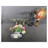 Small Hanging Shelfï¿½s(2) Candle Stick Holder
