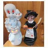 Casper Blow Mold & Witch Figurine