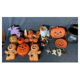 Halloween Decor In A Tub