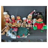 Christmas Plush & Ceramics In A Tub