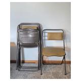 Metal Folding Chair with Seat Padding(5)