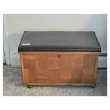 Small Wooden Chest with Organ Music Inside
