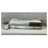 Samsung VCR And Remote (Powers On)