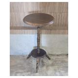Wooden 3 Legged Plant Stand
