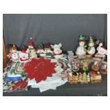 Christmas Placemats, Table Runner,Doily,Towels