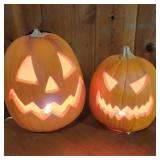 Light Up  Jack-O-Lanterns (2)