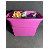 Easter Decorations In A Tub