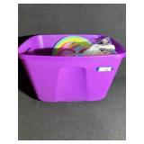 Tub Of Easter Decorations