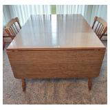 Wooden St. Johns Dining Table with 2 Chairs