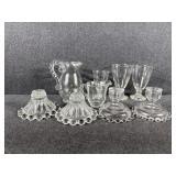 Imperial Glass Candlewick all beaded ball design-